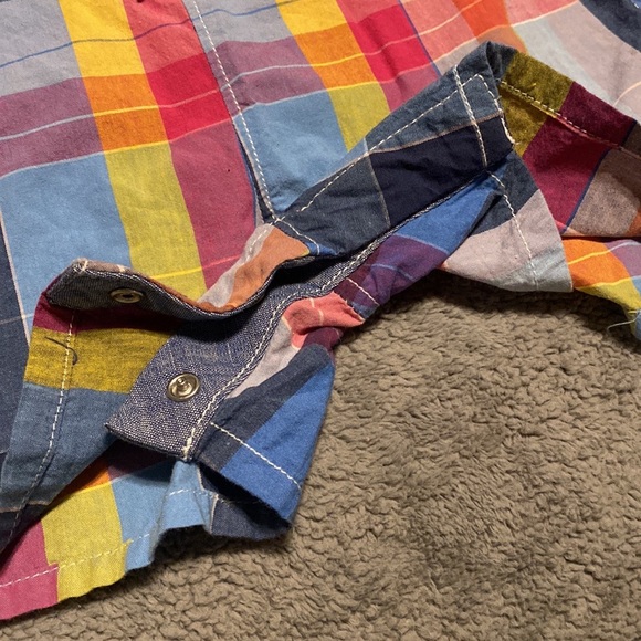 Gap Baby Plaid Shorty One-Piece 12-18 mo - Picture 4 of 5